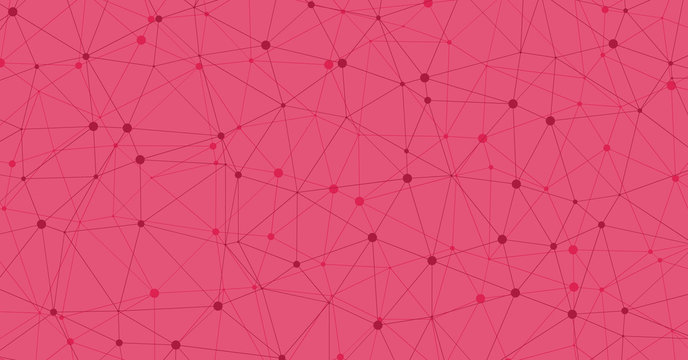Low Polygonal Mesh computation Art background illustration