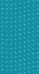Low Polygonal Mesh computation Art background illustration