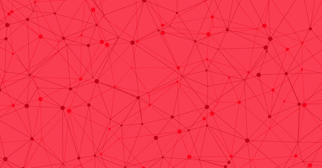 Low Polygonal Mesh computation Art background illustration © vector_master