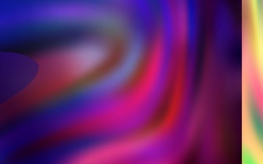 Fototapeta premium Dark Purple vector blurred shine abstract background.