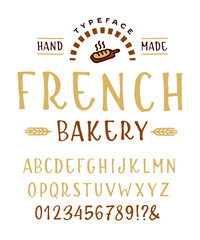 Font 'French Bakery' Clean Version