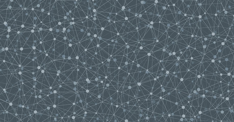 Low Polygonal Mesh computation Art background illustration © vector_master