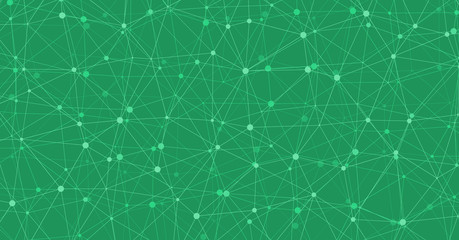 Low Polygonal Mesh computation Art background illustration © vector_master