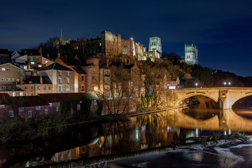 Fototapeta na wymiar Durham - Castle and Cathedral