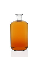 Glasflaschen mit Füllung