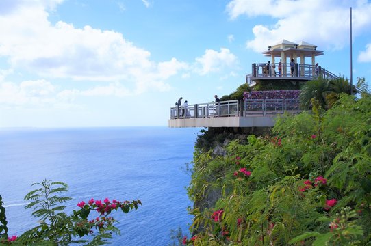 the Lover's Cape in guam