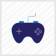 Joystick icon. Game pad vector icon