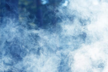 White smoke background