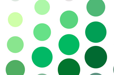 green rounds abstract vector background. Simple pattern.
