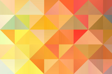 Orange and red abstract vector background. Simple pattern.