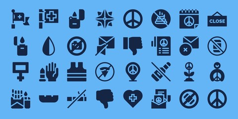Modern Simple Set of no Vector filled Icons