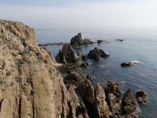 mer, rocher,falaise,vague