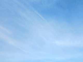 Obraz premium blue sky with clouds in summer