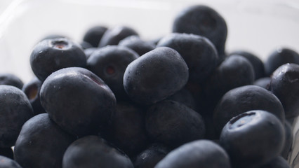 Fresh blueberry background. Blueberry texture close up