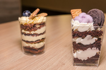 blueberry and oreo desserts