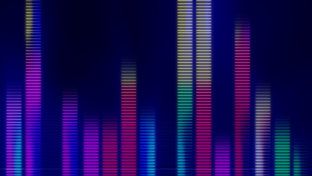 levels vu audio led level meter