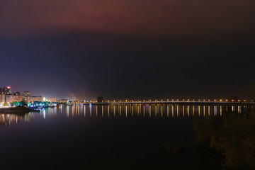 Fototapeta premium city at night, город ночью