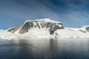 Fototapeta na wymiar Landscape in Antarctica