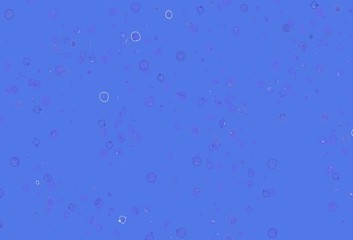 Light Purple vector background with tasty food.