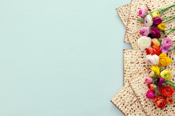 Pesah celebration concept (jewish Passover holiday)