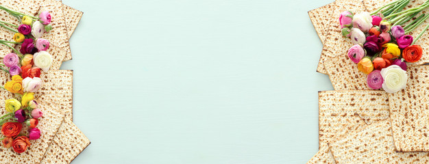 Pesah celebration concept (jewish Passover holiday)