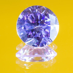 Natural purple Sapphire gemstone, Natural Sapphire gemstone.