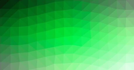 Low Polygonal Computation Art background illustration