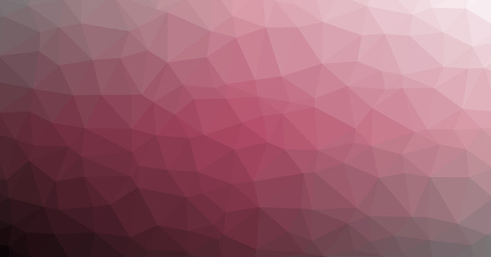 Low Polygonal Computation Art background illustration