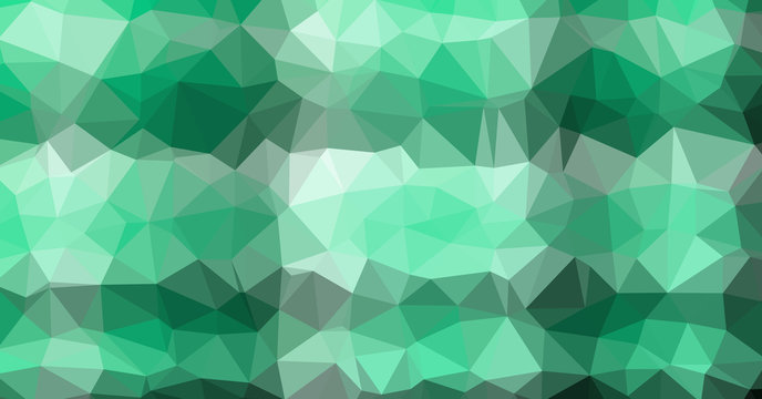 Low Polygonal Computation Art background illustration