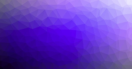 Fototapeta premium Low Polygonal Computation Art background illustration