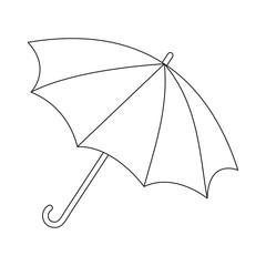 Umbrella Line Art Clip Art