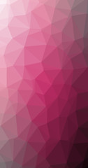 Fototapeta premium Low Polygonal Computation Art background illustration