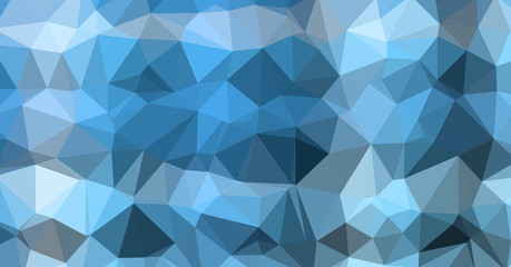 Low Polygonal Computation Art background illustration