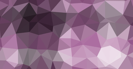 Low Polygonal Computation Art background illustration