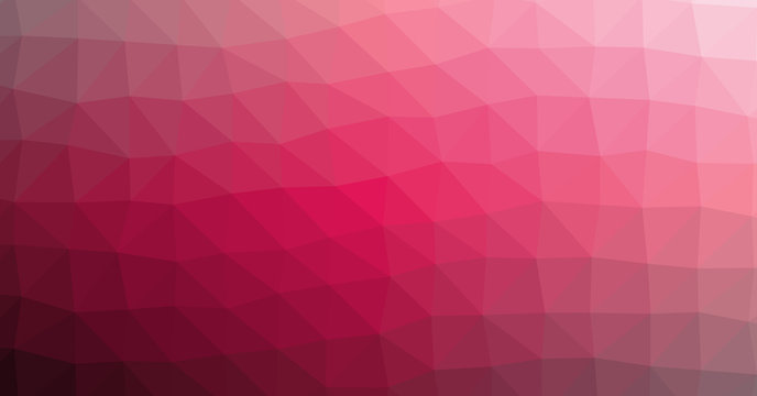 Low Polygonal Computation Art background illustration