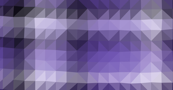 Low Polygonal Computation Art background illustration