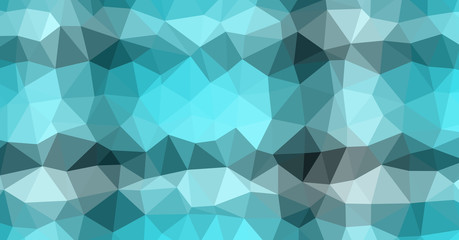 Obraz premium Low Polygonal Computation Art background illustration