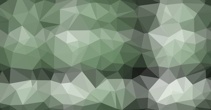 Low Polygonal Computation Art background illustration
