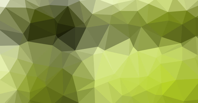 Low Polygonal Computation Art background illustration