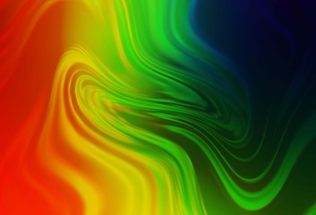 Dark Multicolor vector colorful blur background. Colorful illustration in abstract style with gradient. The best blurred design for your business.