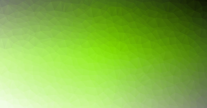 Low Polygonal Computation Art background illustration