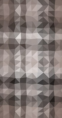 Low Polygonal Computation Art background illustration