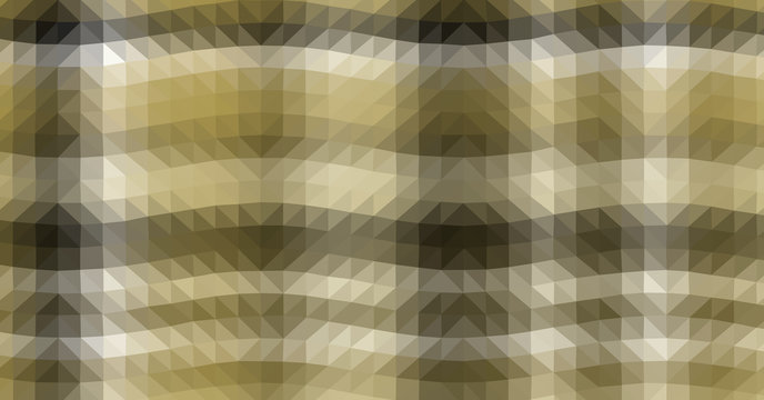 Low Polygonal Computation Art background illustration