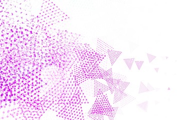 Obraz na płótnie Canvas Light Pink, Blue vector layout with circles, lines.