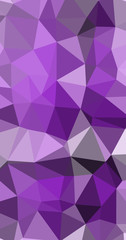 Fototapeta premium Low Polygonal Computation Art background illustration