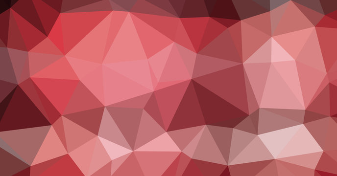 Low Polygonal Computation Art background illustration
