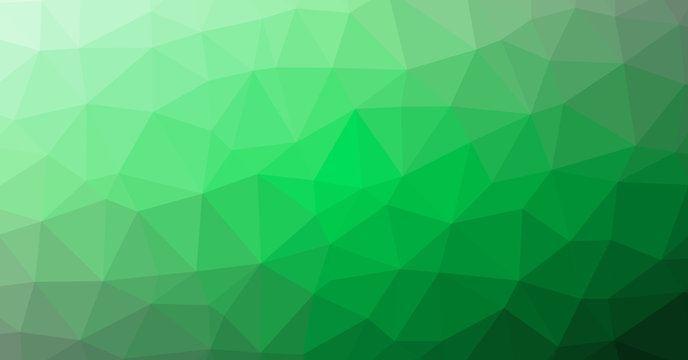 Low Polygonal Computation Art background illustration