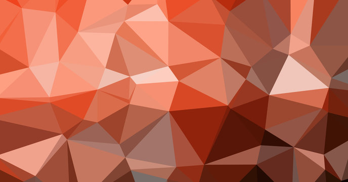 Low Polygonal Computation Art background illustration