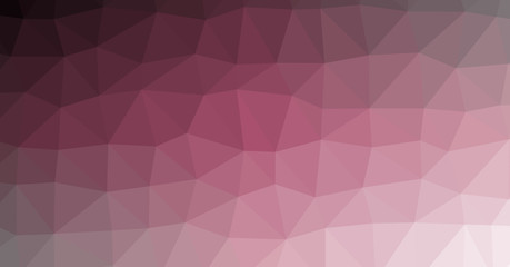 Fototapeta premium Low Polygonal Computation Art background illustration