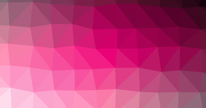 Low Polygonal Computation Art background illustration